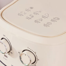 Friteuse à Air Vynner Pro 6500 Crème 1700 W 6,5 L Acier inoxydable – Image 5