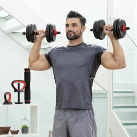 Ensemble de Poids Réglables 6 en 1 avec Guide d’Exercices Sixfit (Reconditionné A) – Image 15