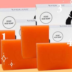 Savon Kojie San 135 g Pack de 4 – Éclaircissant & Hydratant – Image 2