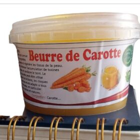 Beurre de Carotte Bio 250g – Soin Nourrissant pour Peau & Cheveux