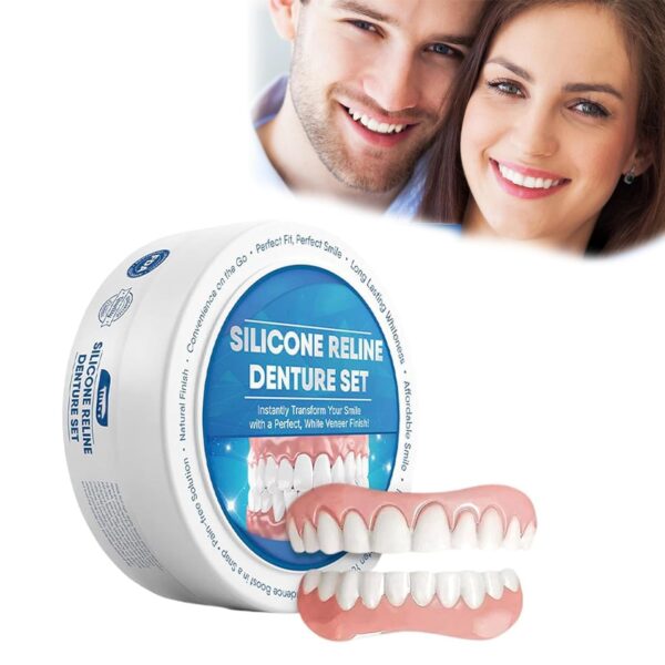 Silicone Reline Denture - Prothèse Dentaire - votre sourire idéal, instantanément transformé Silicone Reline Denture - Prothèse Dentaire - votre sourire idéal, instantanément transformé