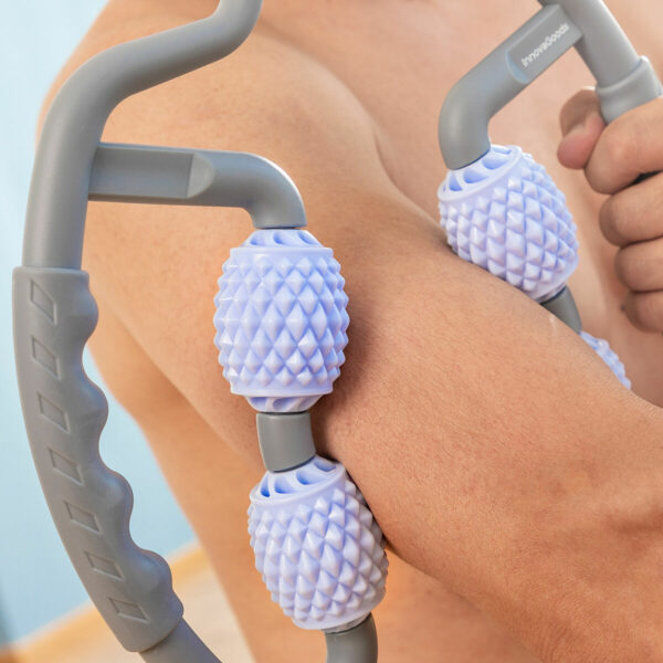 Rouleau de Massage Musculaire Rollelax InnovaGoods Rouleau de Massage Musculaire Rollelax InnovaGoods