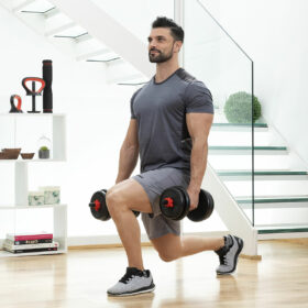 Ensemble de Poids Réglables 6 en 1 avec Guide d’Exercices Sixfit (Reconditionné A) – Image 26