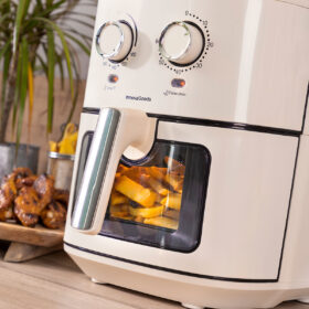 Friteuse à Air Vynner Pro 6500 Crème 1700 W 6,5 L Acier inoxydable – Image 12