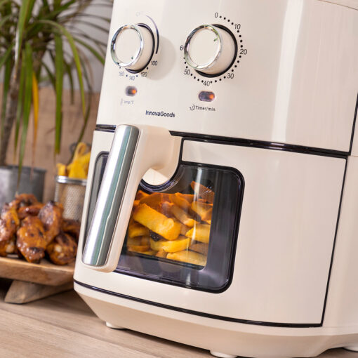 Friteuse à Air Vynner Pro 6500 Crème 1700 W 6,5 L Acier inoxydable Friteuse à Air Vynner Pro 6500 Crème 1700 W 6,5 L Acier inoxydable