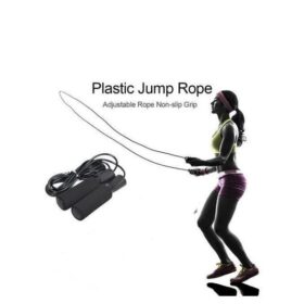 Corde a sauter - PVC - noir – Image 2
