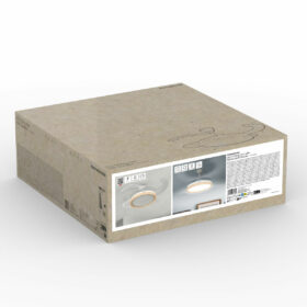 Ventilateur de Plafond avec Lumière LED et 4 Pales Rétractables InnovaGoods Bois 72 W Ø49-104 cm (Reconditionné B) – Image 2