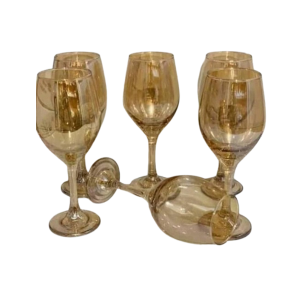 Ensemble de 6 Coupes en Verre – Élégance, Résistance & Facilité d’Entretien