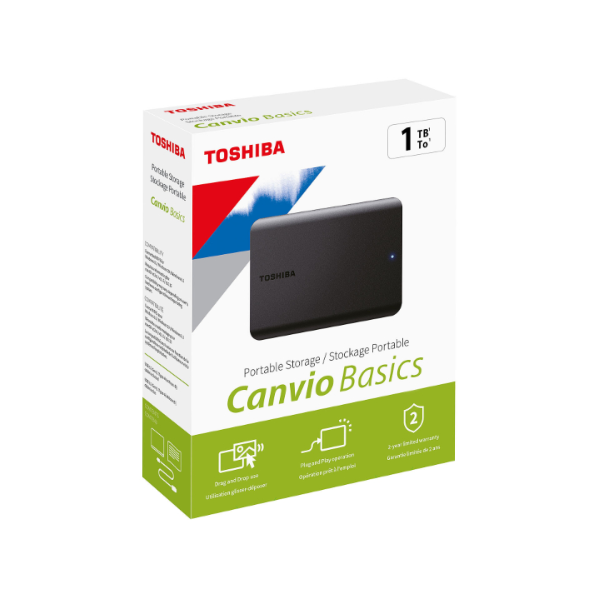 Toshiba Canvio Basics 1Tb Toshiba Canvio Basics 1Tb