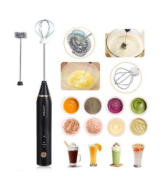 Mini Batteur Électrique Rechargeable 3 Vitesses – Mélangeur à Lait & Œufs USB Mini Batteur Électrique Rechargeable 3 Vitesses – Mélangeur à Lait & Œufs USB