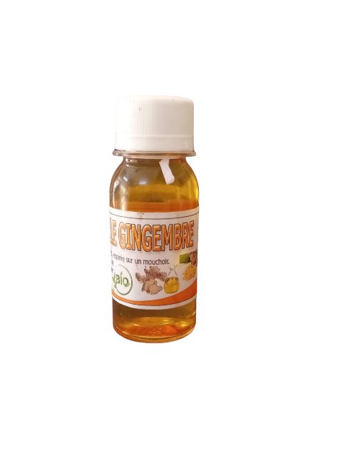Huile de Gingembre 60ml – Stimulante et Revitalisante Huile de Gingembre 60ml – Stimulante et Revitalisante