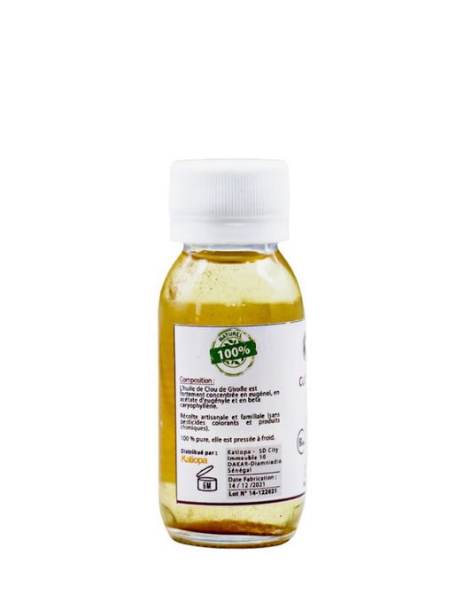 Huile de Clou de Girofle 60 ml – Infections Dentaires, ORL & Parasites Intestinaux Huile de Clou de Girofle 60 ml – Infections Dentaires, ORL & Parasites Intestinaux