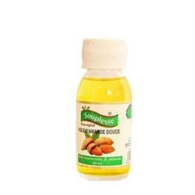 Huile d’Amande Douce 100% Naturelle – Hydratante & Apaisante pour Peau et Cheveux