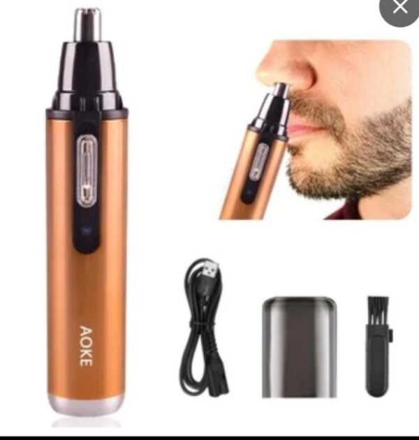 Tondeuse à poils de nez et oreilles rechargeable – Compacte & Précise pour Homme et Femme Tondeuse à poils de nez et oreilles rechargeable – Compacte & Précise pour Homme et Femme