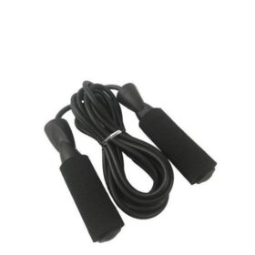 Corde a sauter - PVC - noir
