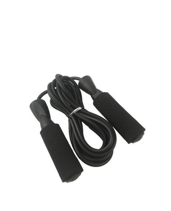 Corde a sauter - PVC - noir Corde a sauter - PVC - noir