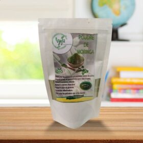 Poudre de Moringa BIO 100g – 100% Pure, Naturelle et Vegan – Superaliment Énergisant