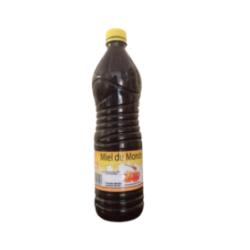 Miel d’Exception – Lot de 2 Bouteilles de 1 Litre, Pur & Naturel