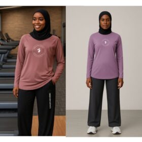 Ensemble de Sport DKHIJAB – Modestwear Femme Voilée, Grandes Tailles, Respirant & Élégant Ensemble de Sport DKHIJAB – Modestwear Femme Voilée, Grandes Tailles, Respirant & Élégant