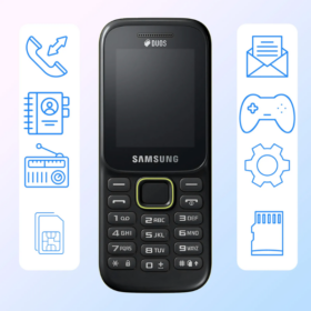Samsung SM-B310E Dual SIM | Téléphone Basique avec MP3, FM & Photo Flash – Image 3