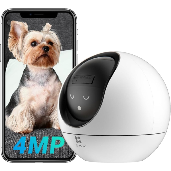 Caméra de Surveillance Intérieure Motorisée EZVIZ- CS-C6 -2K+ 4MP – Vision 360°