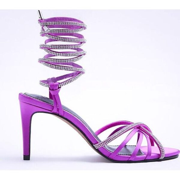Escarpins River Island Violets à Diamants | Talons Aiguilles & Brillance - EU 39 (Londres) Escarpins River Island Violets à Diamants | Talons Aiguilles & Brillance - EU 39 (Londres)