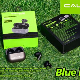 Écouteurs Sans Fil Calus Blue P12 – Son Hi-Fi & Autonomie Étendue jusqu’à 240h