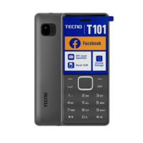 TECNO T101 Dual SIM | Téléphone Portable Essentiel avec Radio FM & Facebook