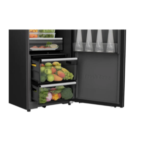 Réfrigérateur 1 Porte Hisense RL5K370GSFC – 372L, FreshFit, No Frost, Inverter & Connecté WiFi – Image 4