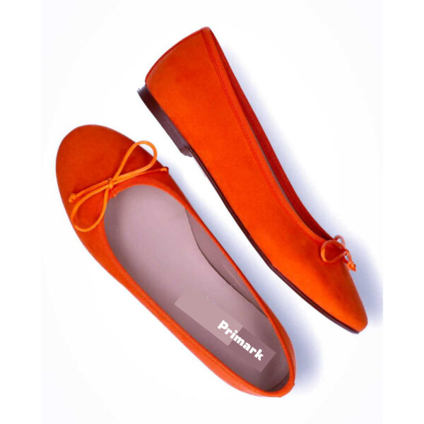 Chaussures Ballerines Primark Orange – EU 36 à 41 Chaussures Ballerines Primark Orange – EU 36 à 41
