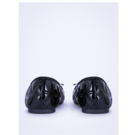 Ballerines Matelassées & Élégantes | Nœud, Breloque & Confort - Taille EU 41 – Image 2
