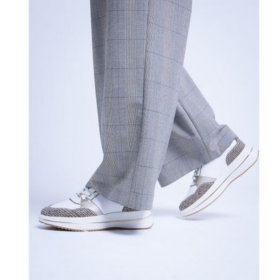 Baskets Blanches à Lacets Femme | Élégance Décontractée - Taille EU 38 – Image 4