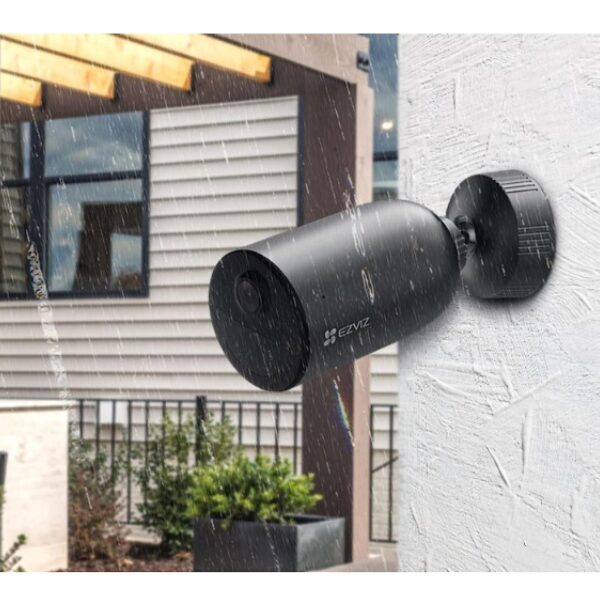 Caméra de Surveillance Sans Fil EZVIZ CS-EB3 3MP – Vision Nocturne Couleur & Batterie Rechargeable