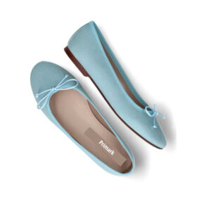 Chaussures Ballerine Bleu Clair Primark – Tailles EU  36 à 40 – Élégance Décontractée Venue de Londres