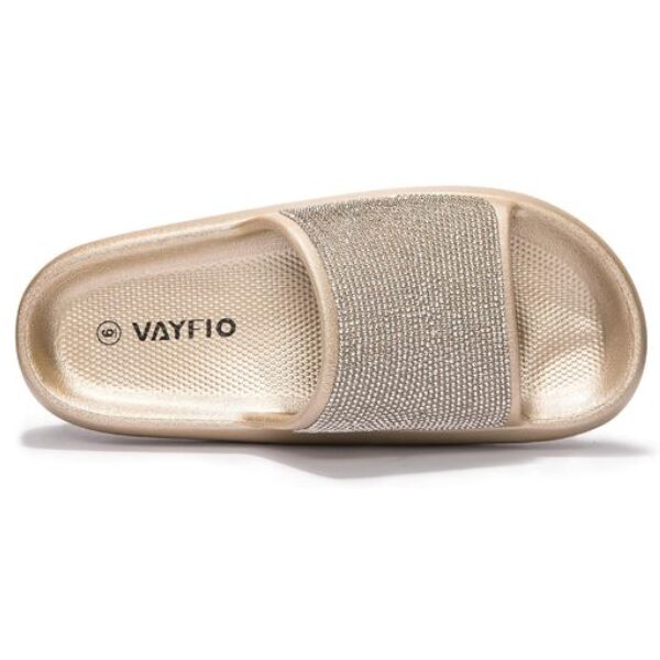 Sandales Plateformes Femme Beige | Strass Scintillants & Confort Nuageux - EU 38 Sandales Plateformes Femme Beige | Strass Scintillants & Confort Nuageux - EU 38