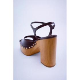 Sandales Plateformes Primark | Talons Bois & Détails Chic - Taille EU 39 – Image 3