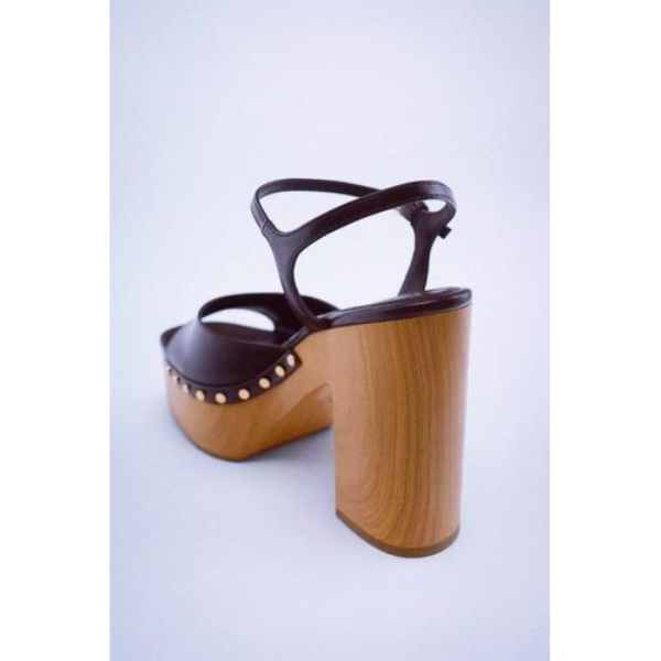 Sandales Plateformes Primark | Talons Bois & Détails Chic - Taille EU 39 Sandales Plateformes Primark | Talons Bois & Détails Chic - Taille EU 39