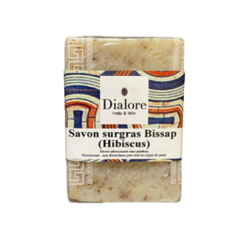 Savon Surgras Bissap (Hibiscus) – Revitalisant & Anti-âge Naturel