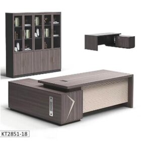 Station de travail bureau WT01-A – 2 places – 1200x1200x1100 mm – Gris – Design compact & fonctionnel