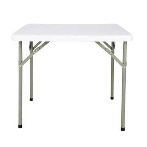 Table Pliante Multifonctionnelle IM-08 - 86x86x74 cm - Blanc Table Pliante Multifonctionnelle IM-08 - 86x86x74 cm - Blanc