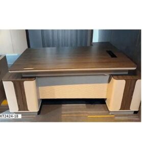 Bureau marron Direction Moderne 180 cm - KT2424-18