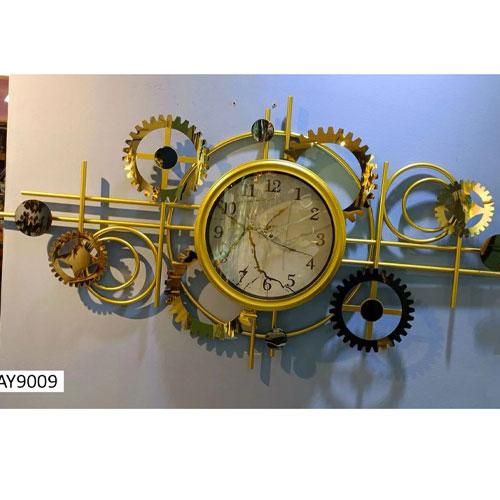 Horloge murale design XAY9009 – 100x50x5 cm – Couleur Gold – Élégance moderne pour sublimer votre intérieur Horloge murale design XAY9009 – 100x50x5 cm – Couleur Gold – Élégance moderne pour sublimer votre intérieur