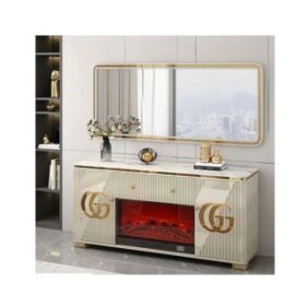 Ensemble de Tables Consoles A35+M35 - Design Épuré - Couleur Beige – Image 2
