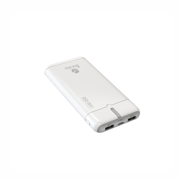 Power Bank - Baraka BRK-PB66 Blanc (10000mAh) Power Bank - Baraka BRK-PB66 Blanc (10000mAh)