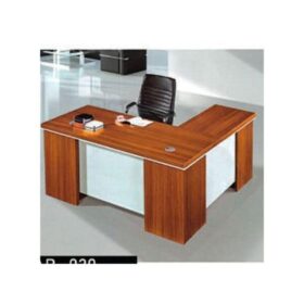 Bureau Compact AB-030 Marron – Design Moderne et Fonctionnel pour Espace de Travail ou Coin Bureau