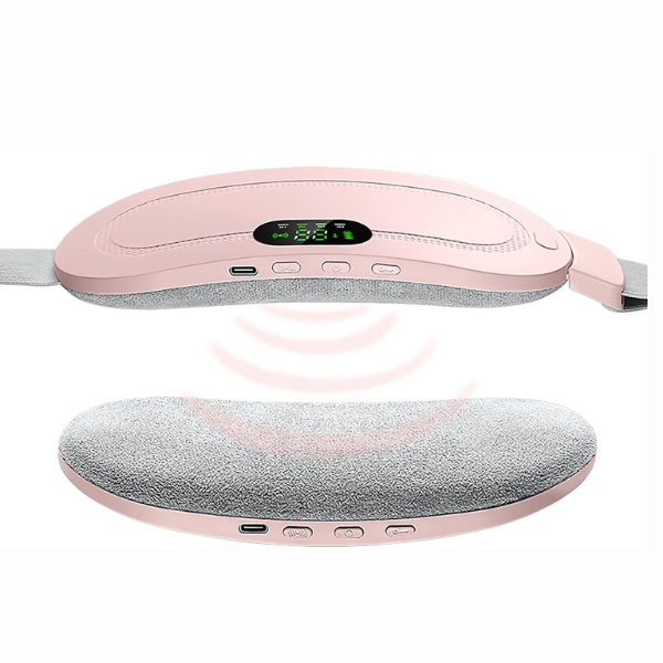 Ceinture Chauffante Menstruelle Intelligente – Soulagement Naturel des Douleurs, 3 Niveaux de Température, USB Rechargeable