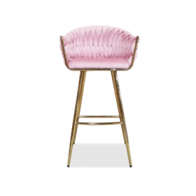 Chaise de Bar et de Restaurant Moderne - A592 Rose