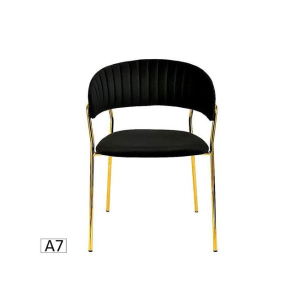 Chaise de Bar A7 Noire – Élégance Moderne et Confort Haut de Gamme pour Cuisine, Restaurant ou Café