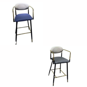 Chaise de Bar et de Restaurant - C112 en Semi-cuir