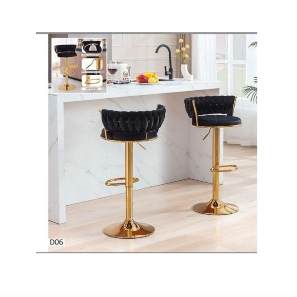 Chaise de Restaurant Bar D06 – Design Moderne et Compact – Noir – 49x51x51 cm – Idéale pour Cuisine, Comptoir et Café Chaise de Restaurant Bar D06 – Design Moderne et Compact – Noir – 49x51x51 cm – Idéale pour Cuisine, Comptoir et Café